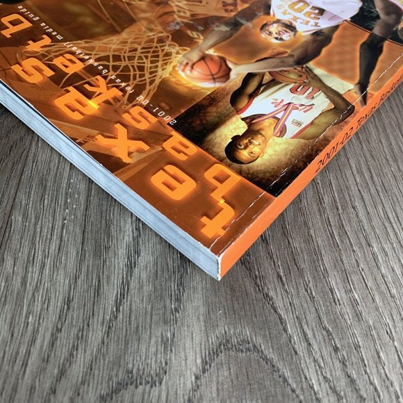 2001-02 Texas Men’s Basketball Media Guide UT University Of Texas Longhorns - Picture 7 of 8